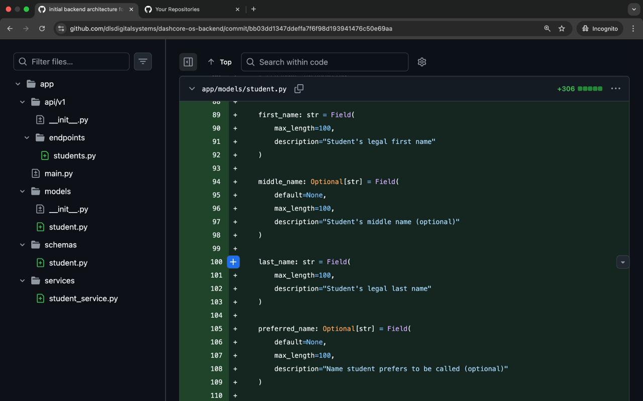 DashCore-OS screenshot 1